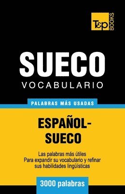 Vocabulario espaol-sueco - 3000 palabras ms usadas (hftad)