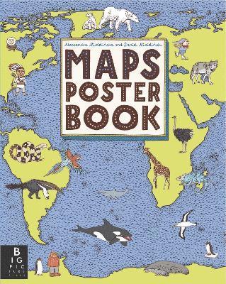Maps Poster Book (häftad)
