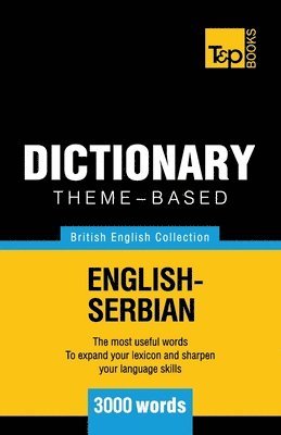 Theme-based dictionary British English-Serbian - 3000 words (hftad)