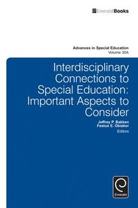 Interdisciplinary Connections to Special Education (inbunden)