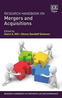 Research Handbook on Mergers and Acquisitions (inbunden)