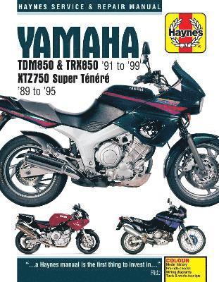 Yamaha TDM850, TRX850 & XTZ750 (89 - 99) Haynes Repair Manual (häftad)