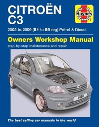 Citroen C3 Petrol & Diesel (02 - 09) Haynes Repair Manual (hftad)