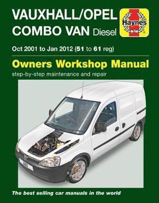 Vauxhall/Opel Combo Diesel Van (Oct 2001 To Jan 2012) 51 To 61 (inbunden)