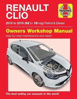 Renault Clio petrol & diesel ('13-'18) 62 to18 (inbunden)