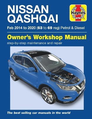 Nissan Qashqai Petrol & Diesel (Feb '14-'20) 63 to 69 (hftad)