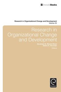 Research in Organizational Change and Development (inbunden)