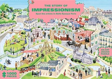 Story of Impressionism (1000-Piece Art History Jigsaw Puzzle) (häftad)