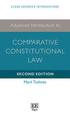 Advanced Introduction to Comparative Constitutional Law
