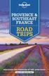 Lonely Planet Provence &; Southeast France Road Trips