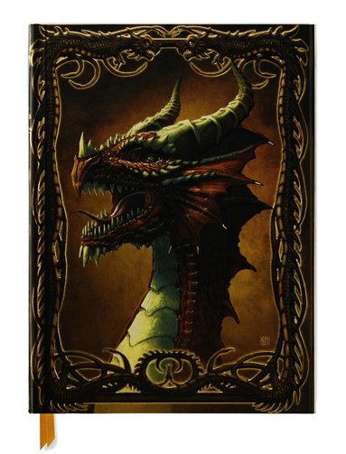 Kerem Beyit: Red Dragon (Blank Sketch Book)