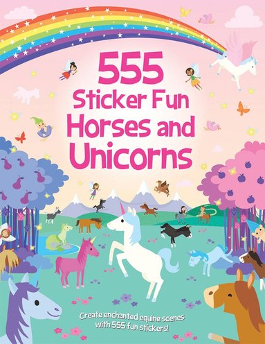 555 Sticker Fun - Horses and Unicorns Activity Book (häftad)