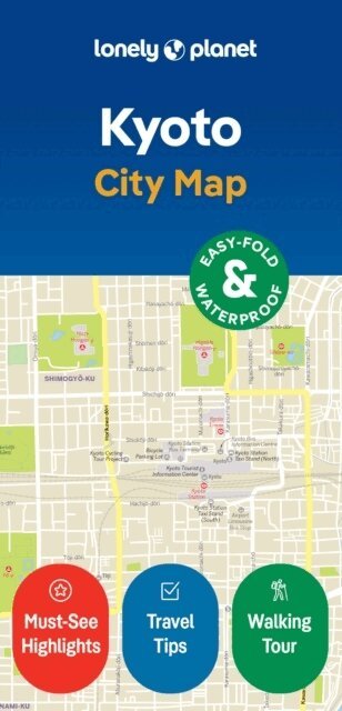 Lonely Planet Kyoto City Map (h�ftad)
