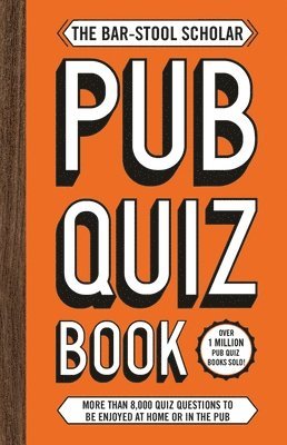 Bar-Stool Scholar Pub Quiz Book (inbunden)