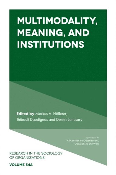 Multimodality, Meaning, and Institutions (inbunden)