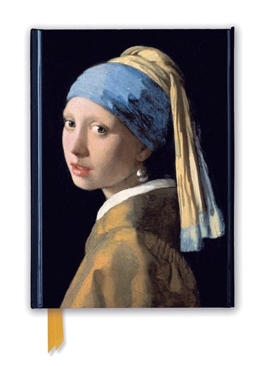 Johannes Vermeer: Girl with a Pearl Earring (Foiled Journal) (inbunden)