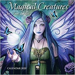 Magical Creatures by Anne Stokes Mini Wall Calendar 2020 (inbunden)