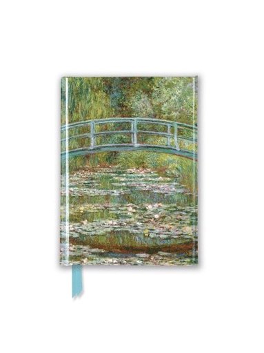 Claude Monet: Bridge over a Pond of Water Lilies (Foiled Pocket Journal)