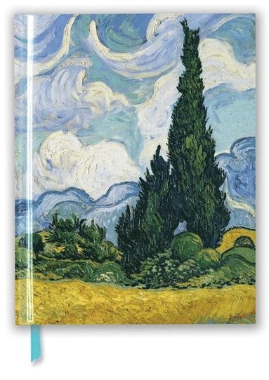 Vincent Van Gogh: Wheat Field with Cypresses (Blank Sketch Book) (inbunden)