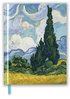 Vincent Van Gogh: Wheat Field with Cypresses (Blank Sketch Book)