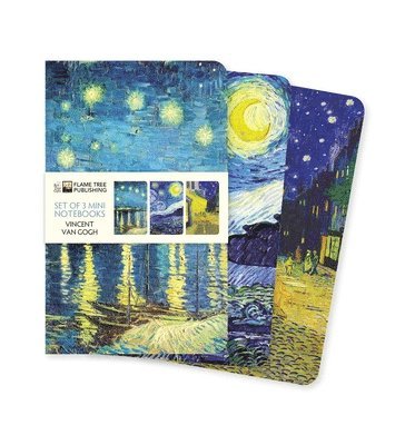 Vincent van Gogh Set of 3 Mini Notebooks (hftad)