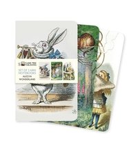 Alice in Wonderland Mini Notebook Collection (inbunden)