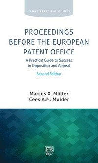 Proceedings Before the European Patent Office (häftad)