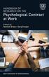 Handbook of Research on the Psychological Contract at Work