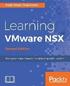 Learning VMware NSX -