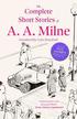 Complete Short Stories of A. A. Milne