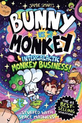 Bunny vs Monkey: Intergalactic Monkey Business! (a Phoenix Comic Book, from the million-selling Jamie Smart, Illustrator of the Year) (inbunden)