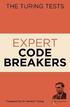 Turing Tests: Expert Code Breakers