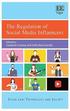 Regulation of Social Media Influencers