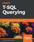 Learn T-SQL Querying