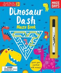 Dinosaur Dash Maze Book (kartonnage)