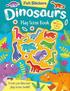 Felt Stickers Dinosaur Play Scene Book