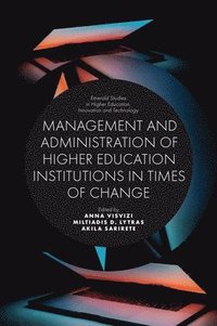Management and Administration of Higher Education Institutions in Times of Change (inbunden)