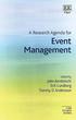 Research Agenda for Event Management