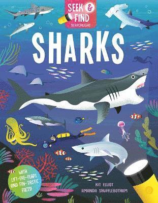 Seek and Find Sharks (häftad)