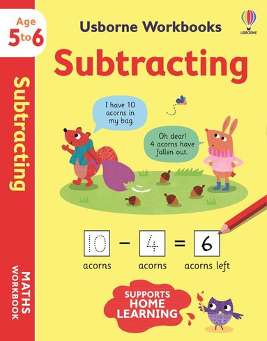 Usborne Workbooks Subtracting 5-6 (h�ftad)