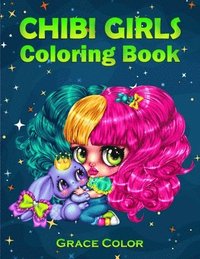 Chibi Girls Coloring Book (häftad)