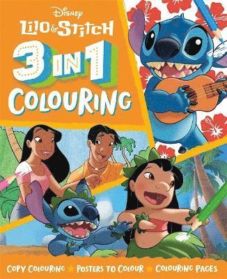 Disney Lilo & Stitch: 3 in 1 Colouring (hftad)