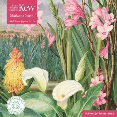 Adult Sustainable Jigsaw Puzzle Kew Gardens: Marianne North: Beauties of the Swamps at Tulbagh: 1000-Pieces. Ethical, Sustainable, Earth-Friendly (inbunden)