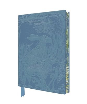 Angela Harding: Rathlin Hares Artisan Art Notebook (Flame Tree Journals) (inbunden)