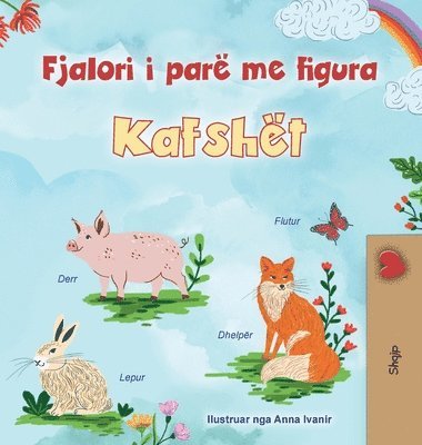 First Picture Dictionary - Animals (Albanian Children's Book) (inbunden)