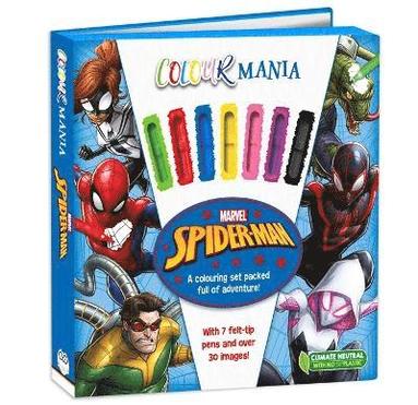 Marvel Spider-Man: Colourmania (inbunden)