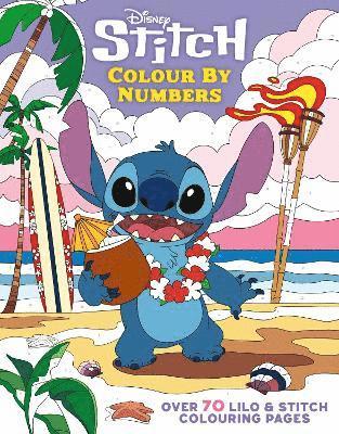 Disney Stitch Colour By Numbers (h�ftad)