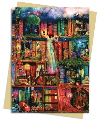Aimee Stewart: Treasure Hunt Bookshelves Greeting Card Pack (inbunden)