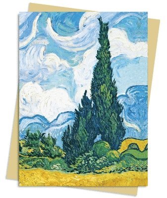 Vincent van Gogh: Wheat Field with Cypresses Greeting Card Pack (hftad)