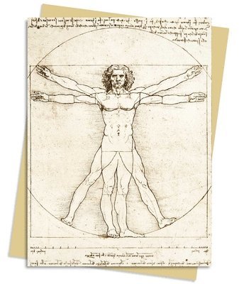 Leonardo da Vinci: Vitruvian Man Greeting Card Pack (hftad)